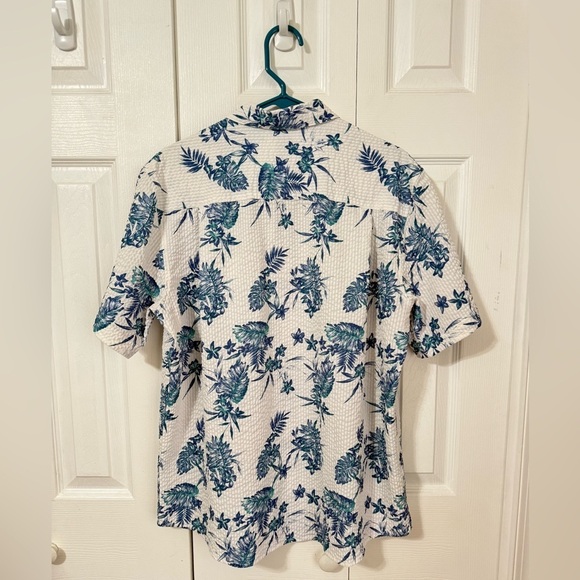 Pro Tour Men’s Textured Tropical Golf Button-Up Shirt  Size XL Cool Play - Picture 5 of 10